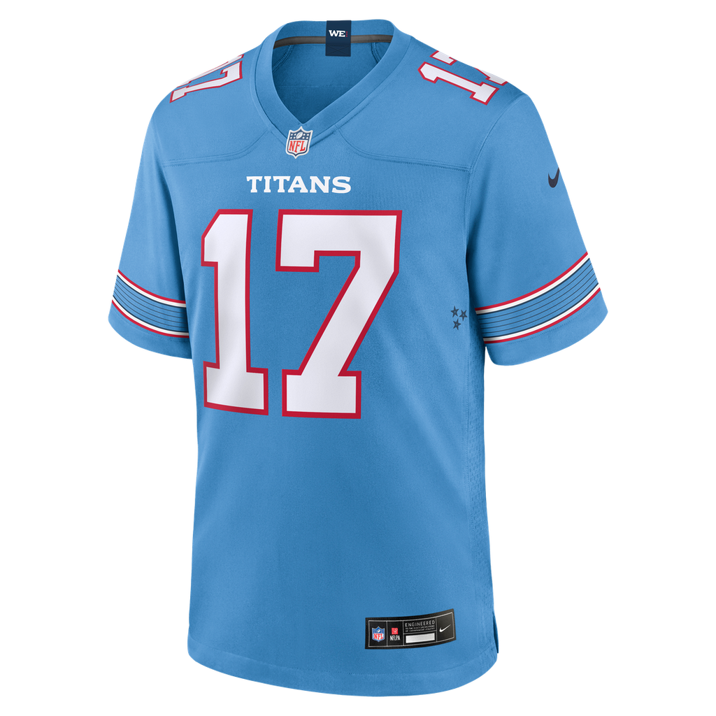 Tennessee Titans Chimere Dike Nike Light Blue Game Jersey product image 2