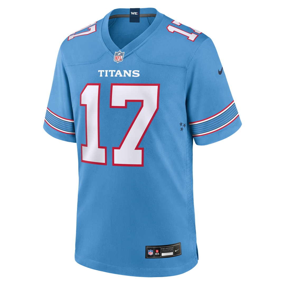 Tennessee Titans Chimere Dike Nike Light Blue Game Jersey product image 2