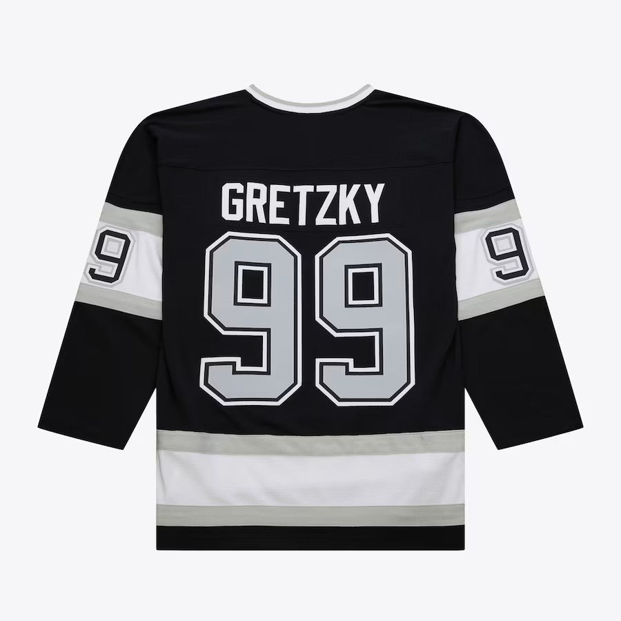 Wayne Gretzky Los Angeles Kings NHL Mitchell & Ness Men Black 1992/93 Power Play Authentic Jersey product image 1, provided
