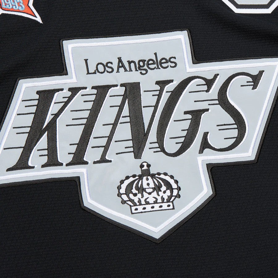 Wayne Gretzky Los Angeles Kings NHL Mitchell & Ness Men Black 1992/93 Power Play Authentic Jersey product image 6, provided