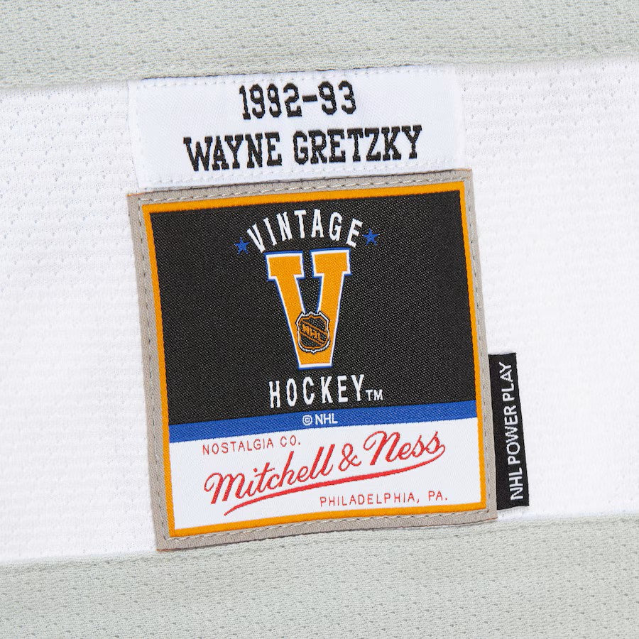 Wayne Gretzky Los Angeles Kings NHL Mitchell & Ness Men Black 1992/93 Power Play Authentic Jersey product image 3, provided