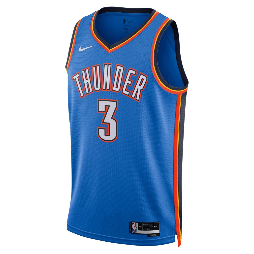 Jared McCain Oklahoma City Thunder Icon Edition Swingman product image 3