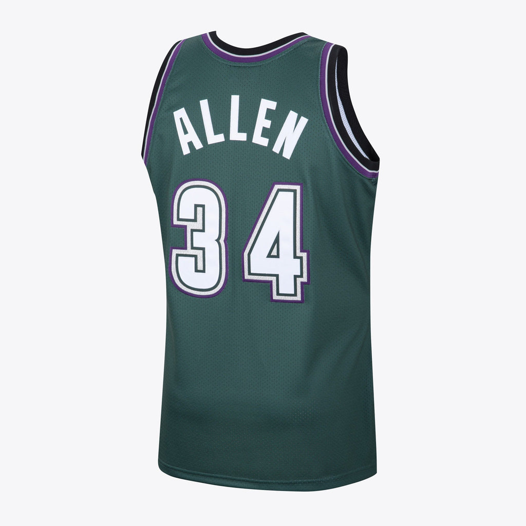 Ray Allen Milwaukee Bucks 1996 Hardwood Classics Alternate product image 3