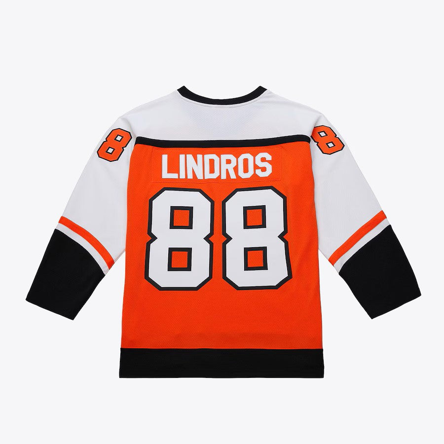 Eric Lindros Philadelphia Flyers NHL Mitchell & Ness Men Orange 1996-97 Power Play Authentic Jersey product image 1,