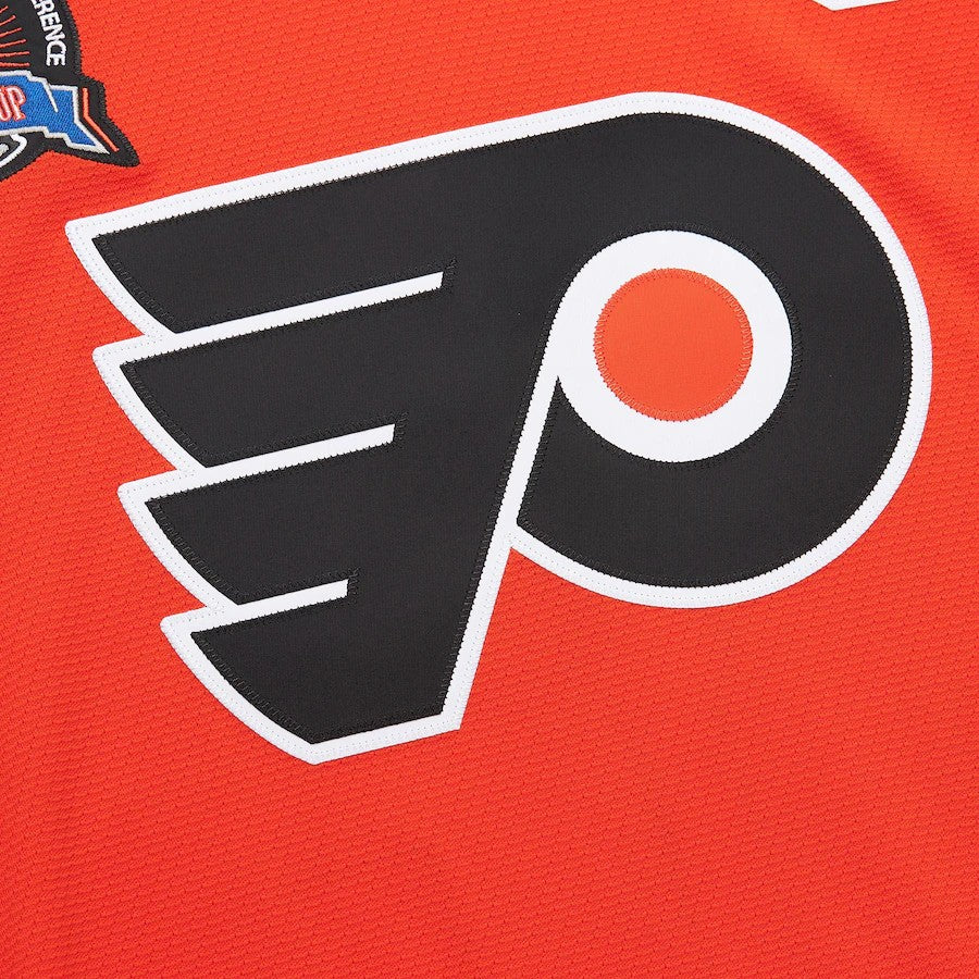Eric Lindros Philadelphia Flyers NHL Mitchell & Ness Men Orange 1996-97 Power Play Authentic Jersey product image 4,