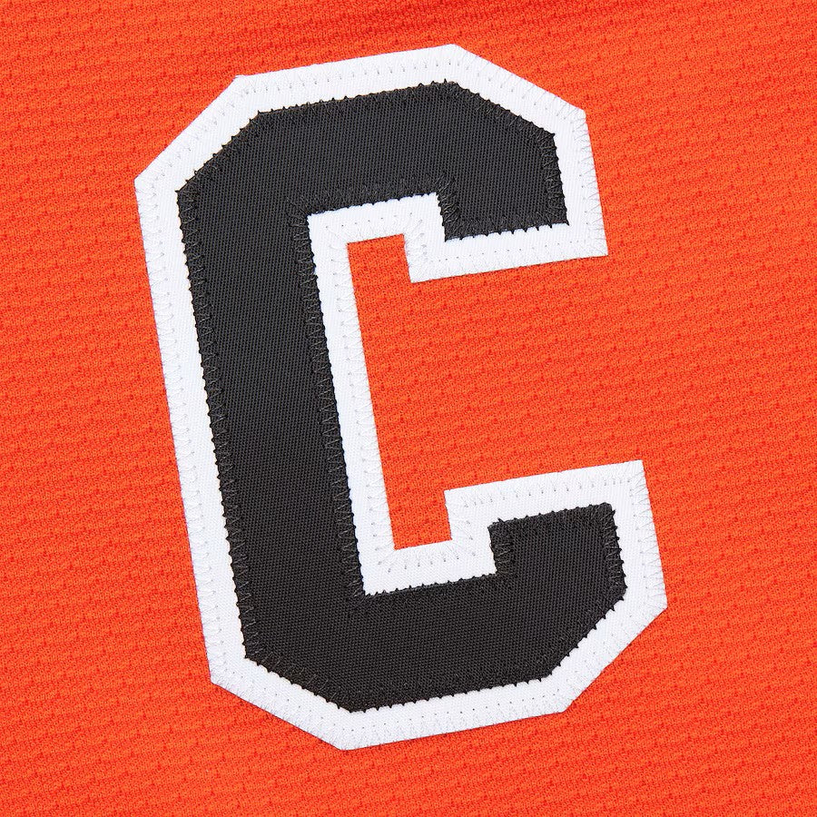 Eric Lindros Philadelphia Flyers NHL Mitchell & Ness Men Orange 1996-97 Power Play Authentic Jersey product image 6,