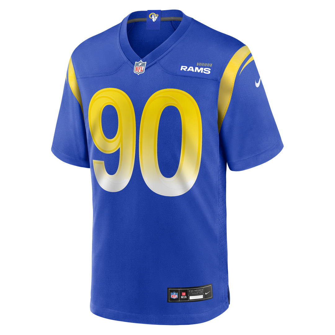 Los Angeles Rams Tyler Davis Nike Royal Game Jersey product image 2