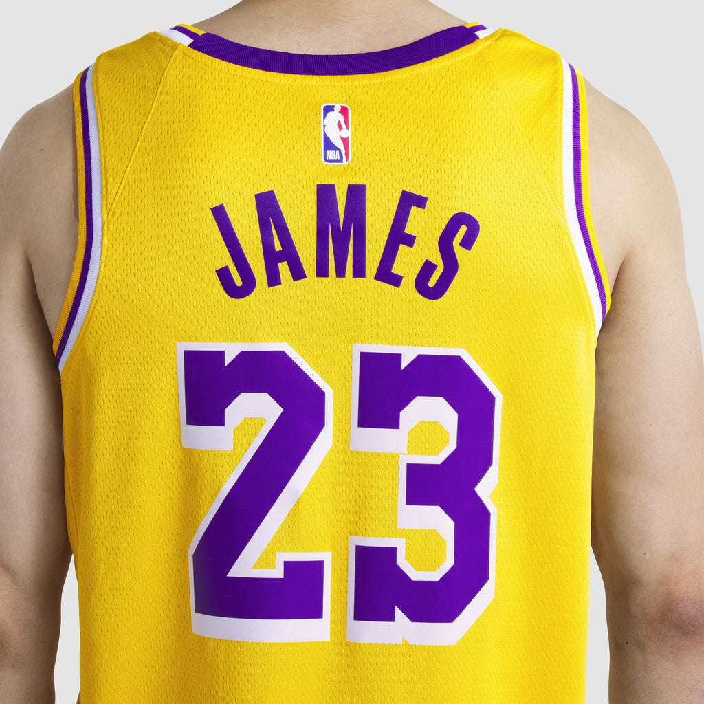 LeBron James Los Angeles Lakers Icon Swingman Jersey product image 12