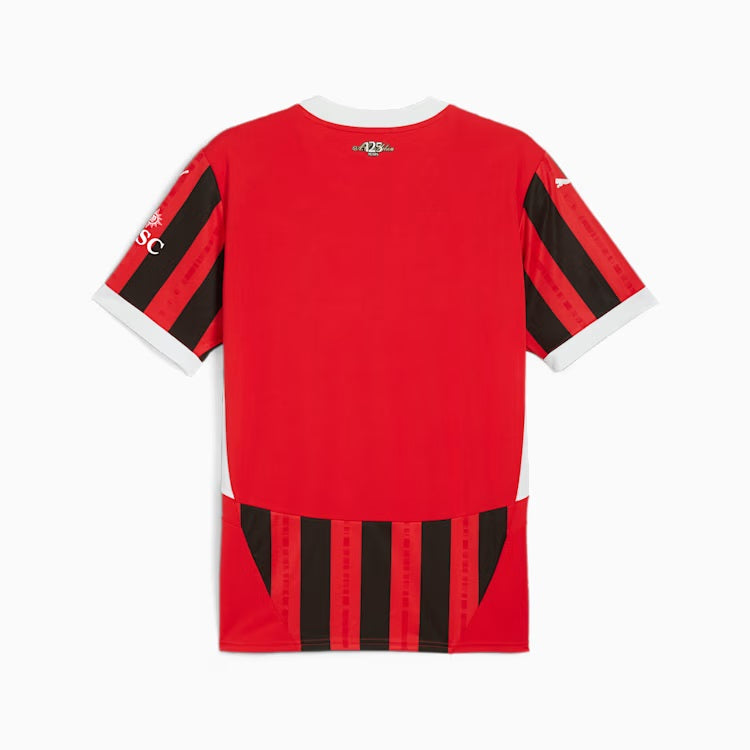 AC Milan Serie A Puma Men Red 2024/25 Replica Jersey product image 2, provided for visual reference and product detail review