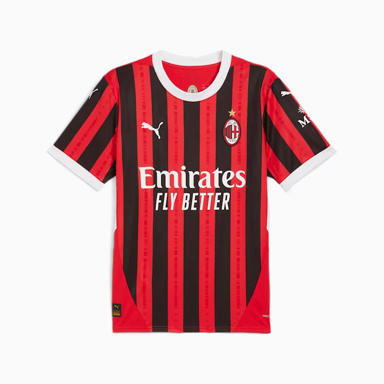 AC Milan Serie A Puma Men Red 2024/25 Replica Jersey product image 1, provided for visual reference and product detail review