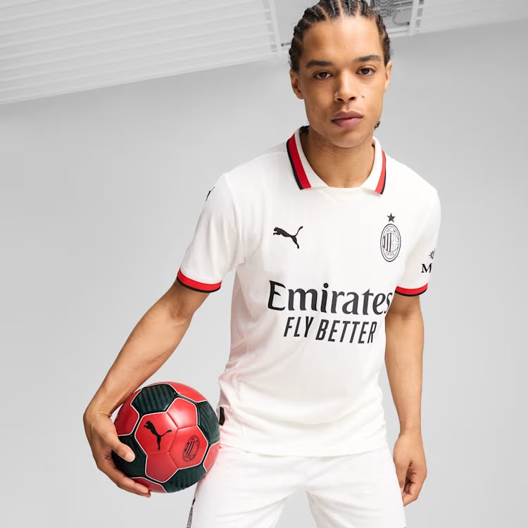 AC Milan Serie A Puma Men White 2024/25 Replica Jersey product image 3, provided for visual reference and product detail
