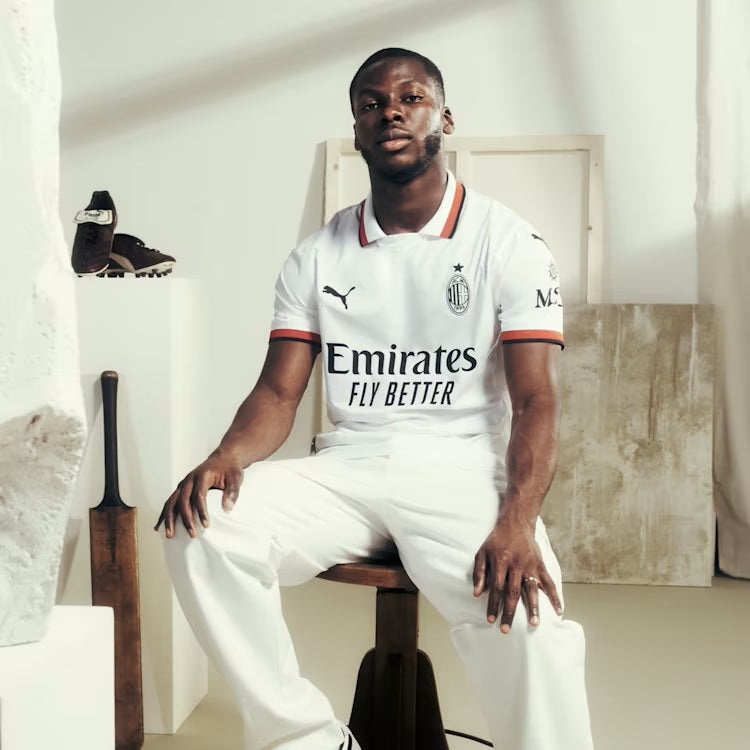 AC Milan Serie A Puma Men White 2024/25 Replica Jersey product image 7, provided for visual reference and product detail