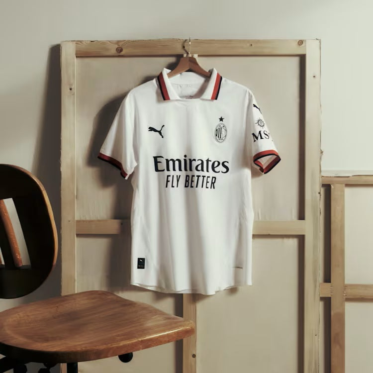 AC Milan Serie A Puma Men White 2024/25 Replica Jersey product image 8, provided for visual reference and product detail