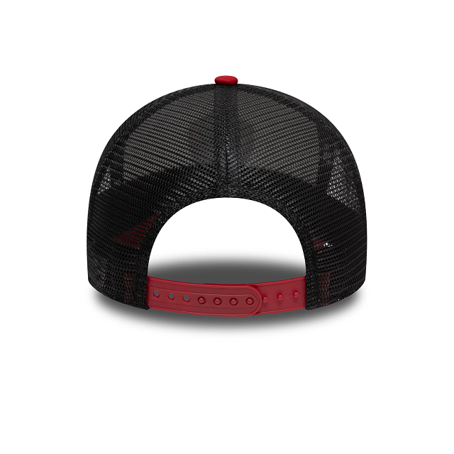 AS Roma Serie A New Era Men White/Red 9Forty Trucker Core Snapback product image 2, provided for visual reference and