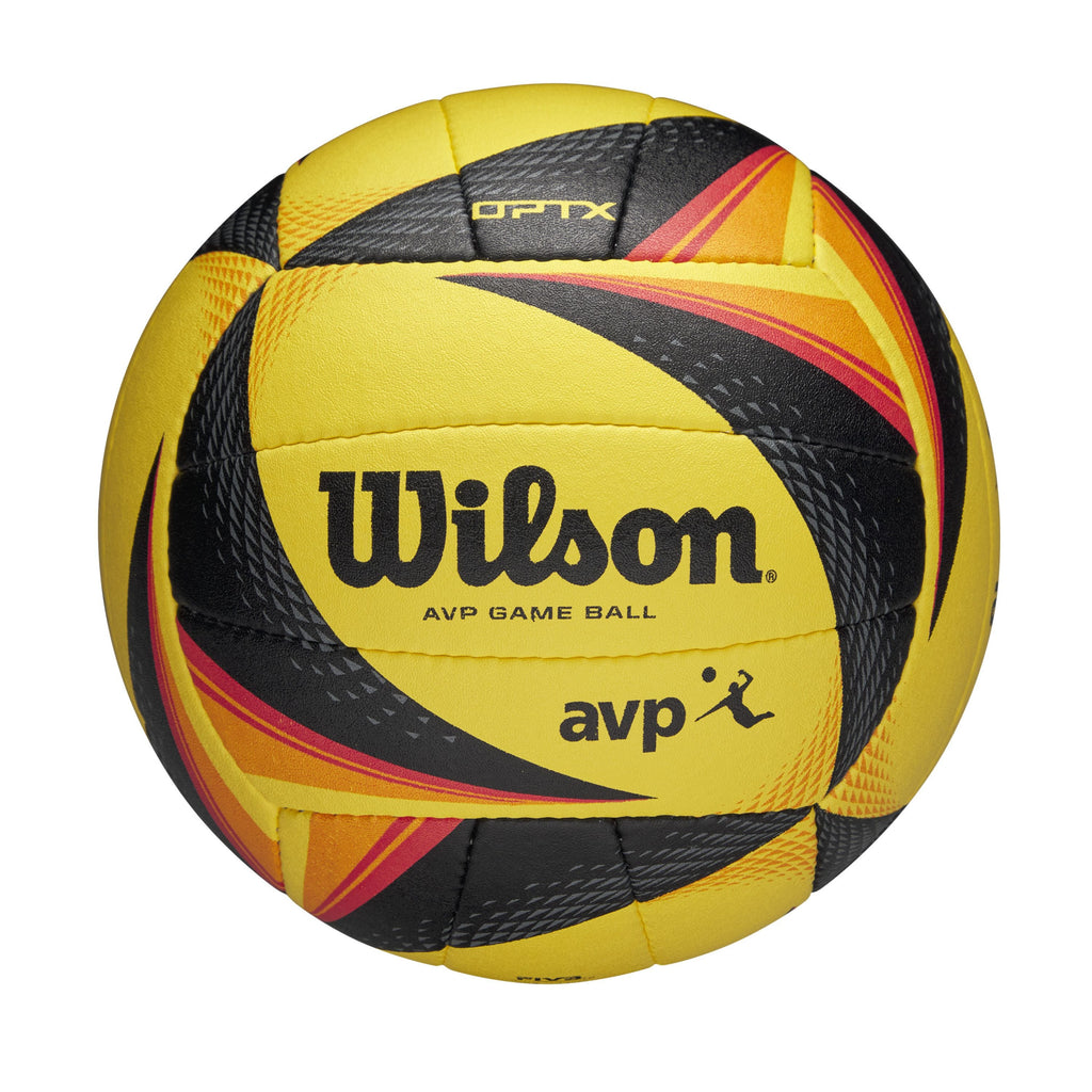 AVP Wilson OPTX Official Game Volleyball product image 1, provided for visual reference and product detail review