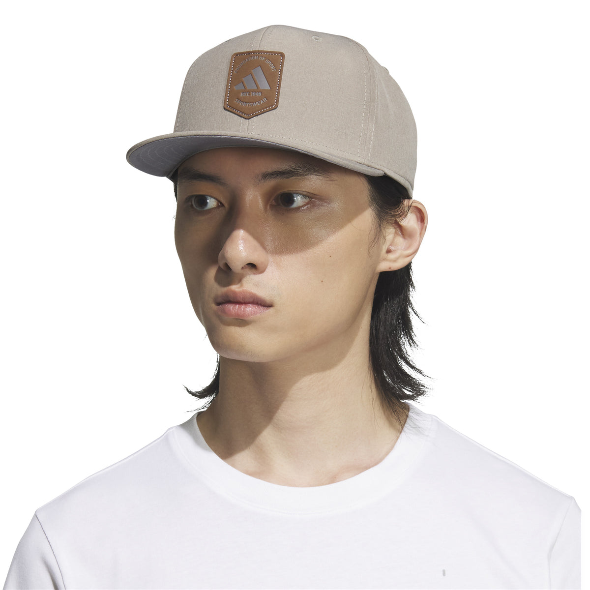 Adidas Men Beige Scorecard Snapback Hat product image 4, provided for visual reference and product detail review