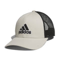 Adidas Men Beige Trucker Snapback Hat product image 1, provided for visual reference and product detail review