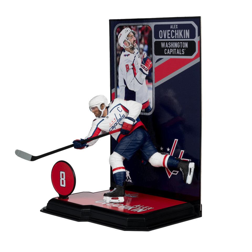 Alexander Ovechkin Washington Capitals NHL McFarlane Toys White Uniform Legacy Series 7" Action Figure product image 2,