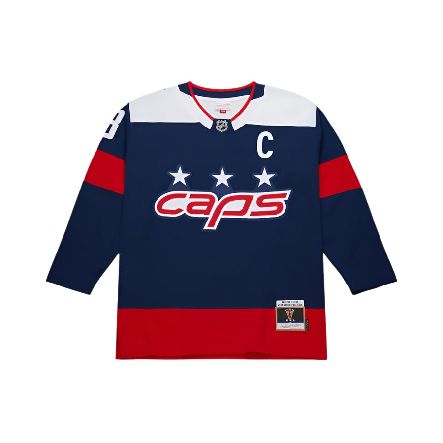 Alexander Ovechkin Washington Capitals NHL Mitchell & Ness Men Navy 2018 Stadium Series Power Play Authentic Jersey product