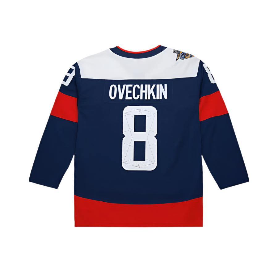 Alexander Ovechkin Washington Capitals NHL Mitchell & Ness Men Navy 2018 Stadium Series Power Play Authentic Jersey product