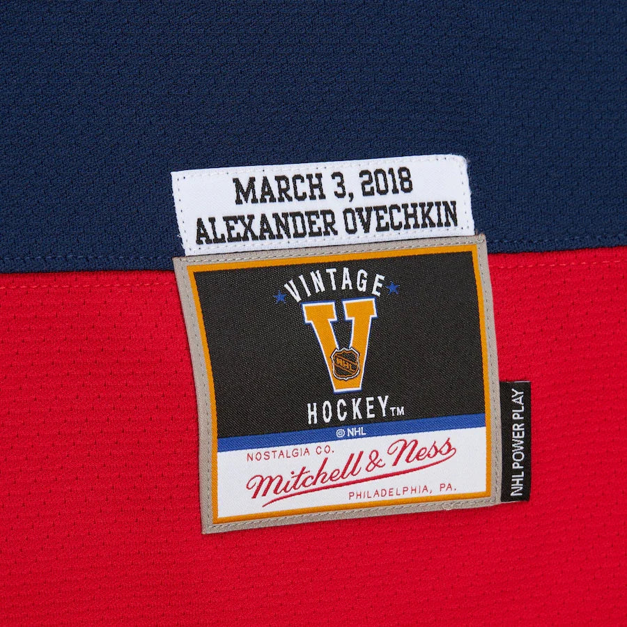 Alexander Ovechkin Washington Capitals NHL Mitchell & Ness Men Navy 2018 Stadium Series Power Play Authentic Jersey product