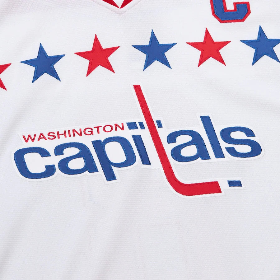 Alexander Ovechkin Washington Capitals NHL Mitchell & Ness Men White 2012 Power Play Authentic Jersey product image 3,