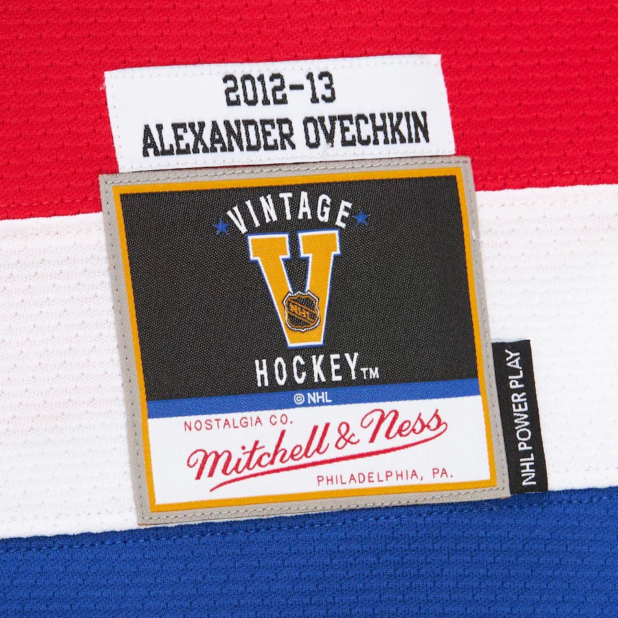 Alexander Ovechkin Washington Capitals NHL Mitchell & Ness Men White 2012 Power Play Authentic Jersey product image 7,
