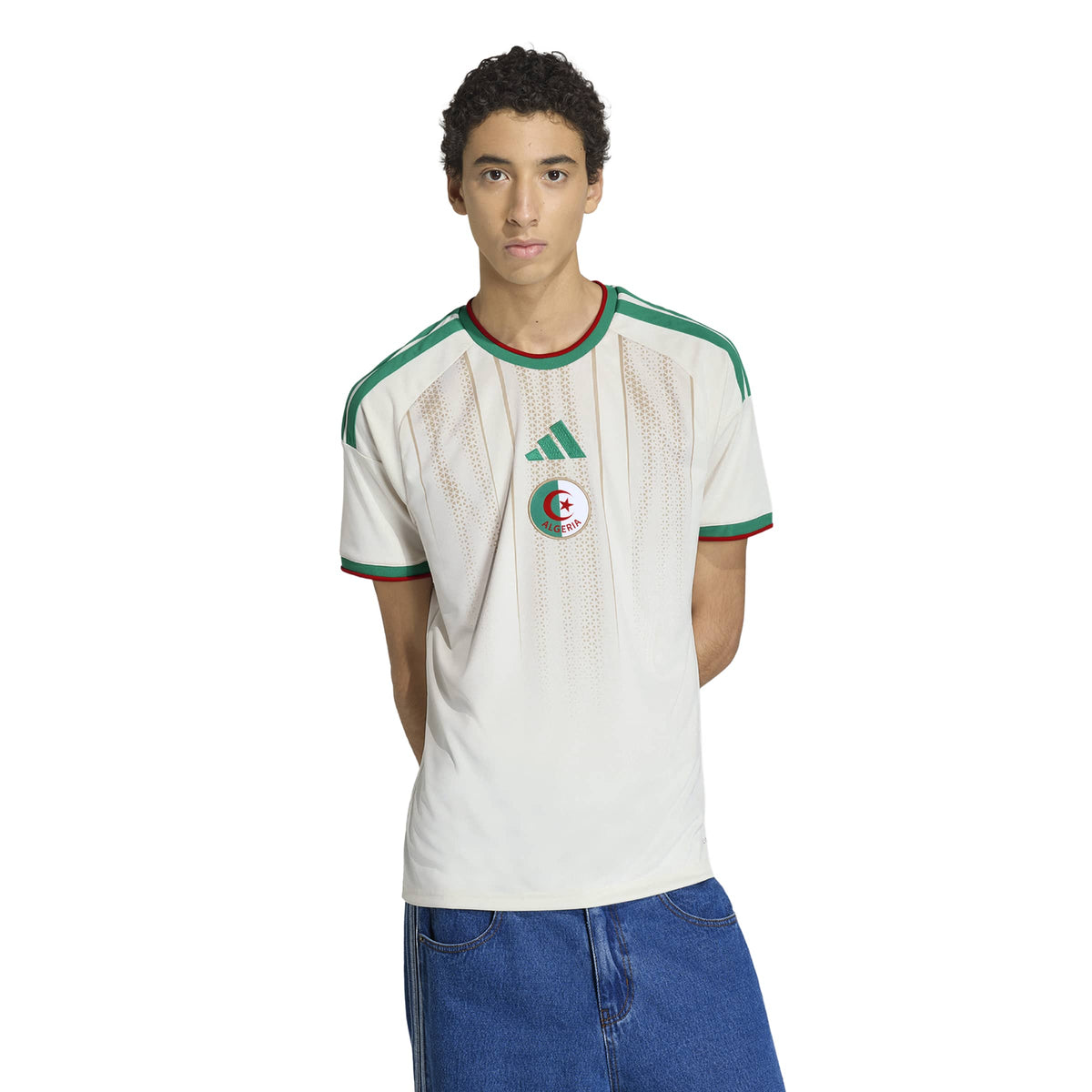 Algeria National Team FIFA Adidas Men White 2026 Replica Home Jersey product image 3, provided for visual reference and