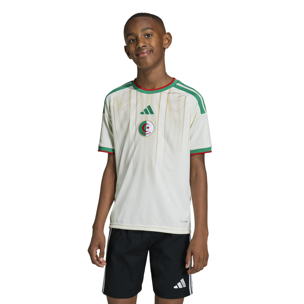 Algeria National Team FIFA Adidas Youth White 2026 Replica Home Jersey product image 3, provided for visual reference and