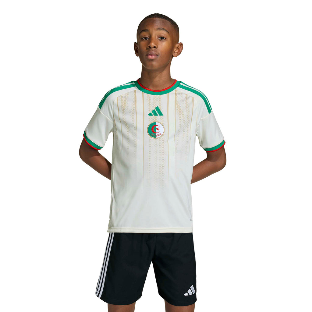 Algeria National Team FIFA Adidas Youth White 2026 Replica Home Jersey product image 5, provided for visual reference and