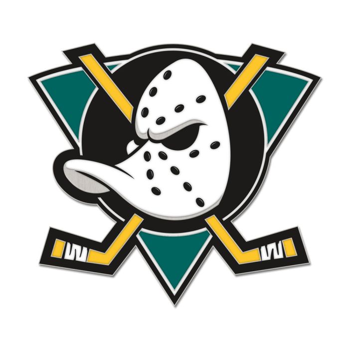 Anaheim Ducks NHL WinCraft Retro Collector Enamel Pin product image 1, provided for visual reference and product detail