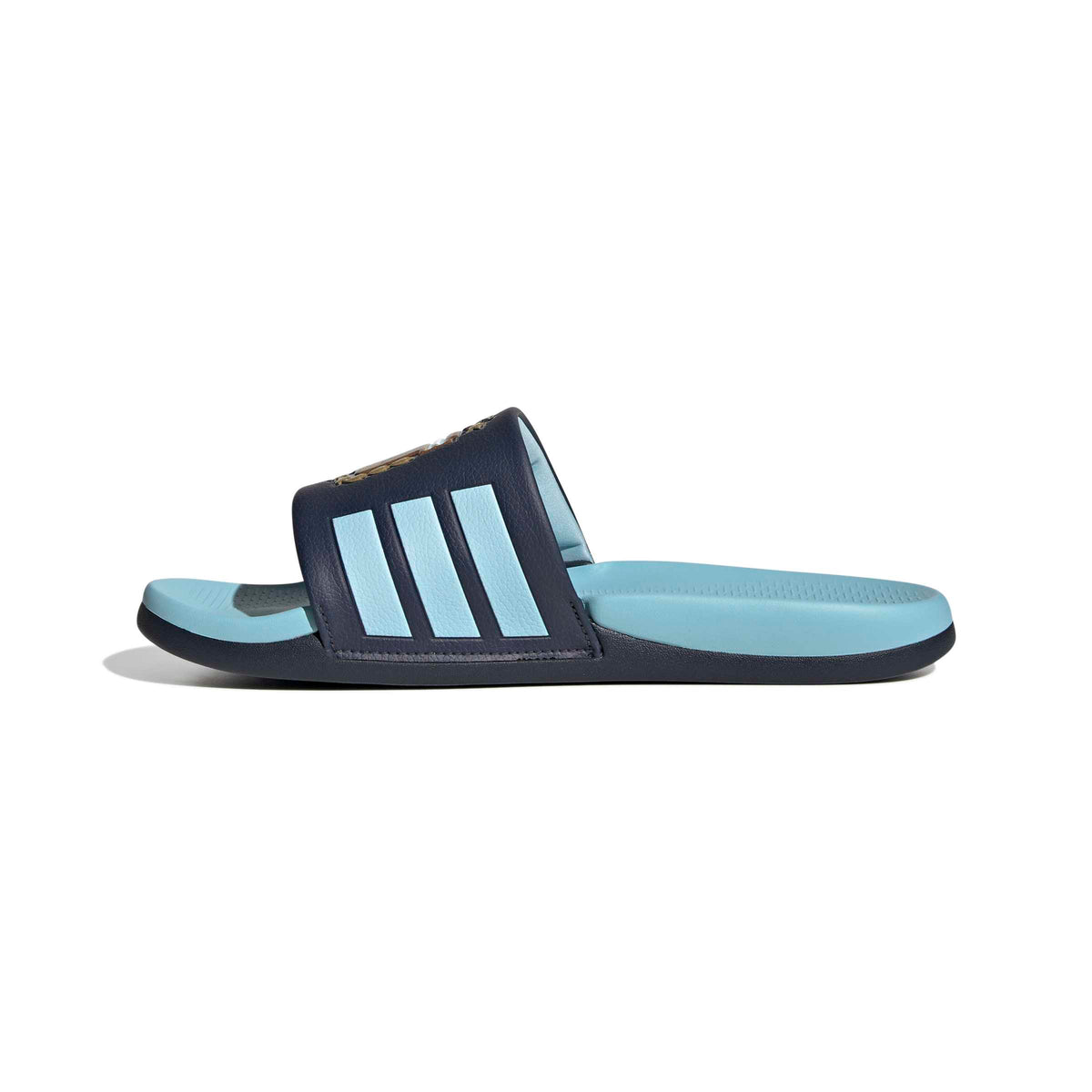 Argentina National Team FIFA Adidas Men Navy Adilette Comfort Sandals product image 7, provided for visual reference and