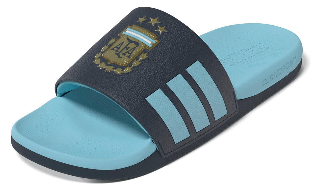 Argentina National Team FIFA Adidas Men Navy Adilette Comfort Sandals product image 1, provided for visual reference and