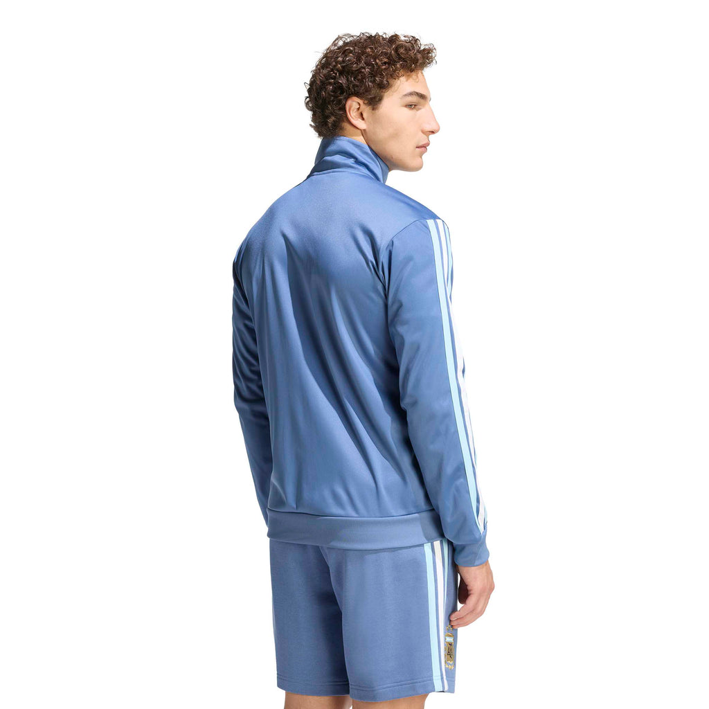Argentina National Team FIFA Adidas Men Steel Blue DNA Track Top Jacket product image 3, provided for visual reference and