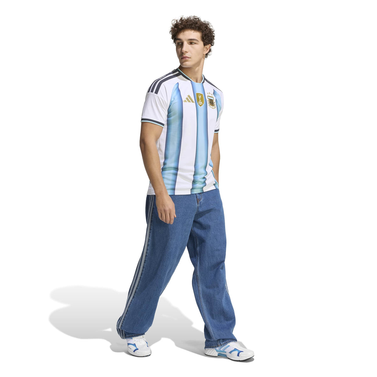 Argentina National Team FIFA Adidas Men White 2026 Replica Home Jersey product image 5, provided for visual reference and