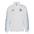 Argentina National Team FIFA Adidas Men White Anthem Jacket product image 1, provided for visual reference and product
