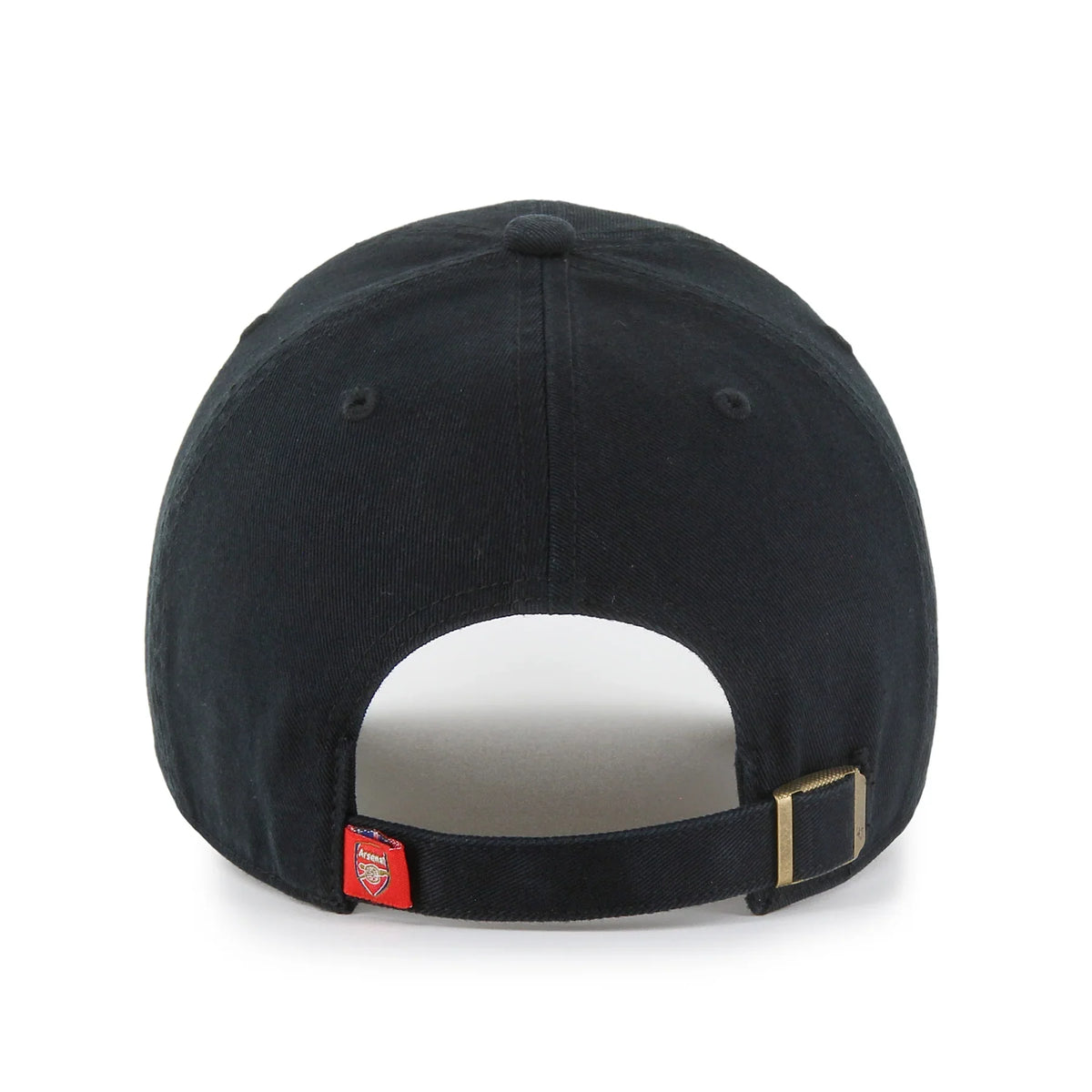 Arsenal FC EPL 47 Brand Men Black Clean up Alternate Adjustable Hat product image 2, provided for visual reference and