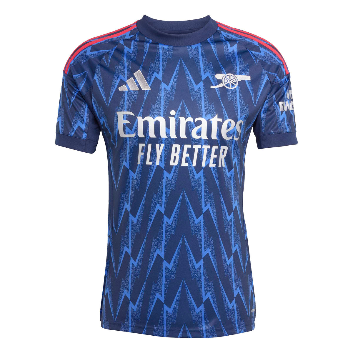 Arsenal FC EPL Adidas Men Navy 2025/26 Replica Away Jersey product image 1, provided for visual reference and product detail