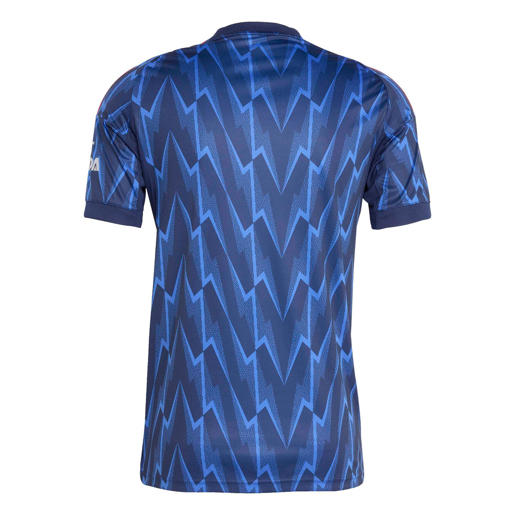 Arsenal FC EPL Adidas Men Navy 2025/26 Replica Away Jersey product image 2, provided for visual reference and product detail