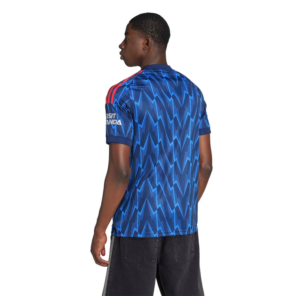 Arsenal FC EPL Adidas Men Navy 2025/26 Replica Away Jersey product image 4, provided for visual reference and product detail