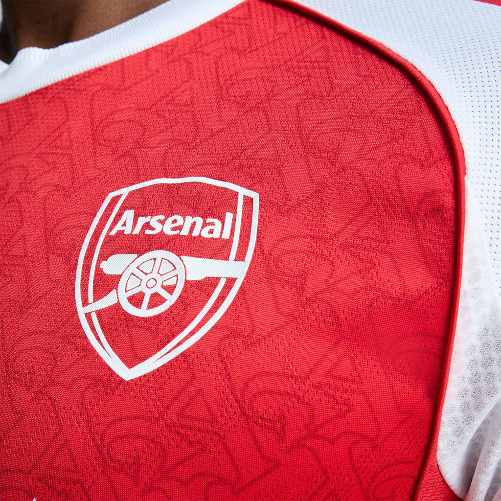 Arsenal FC EPL Adidas Men Red 2025/26 Authentic Home Jersey product image 8, provided for visual reference and product