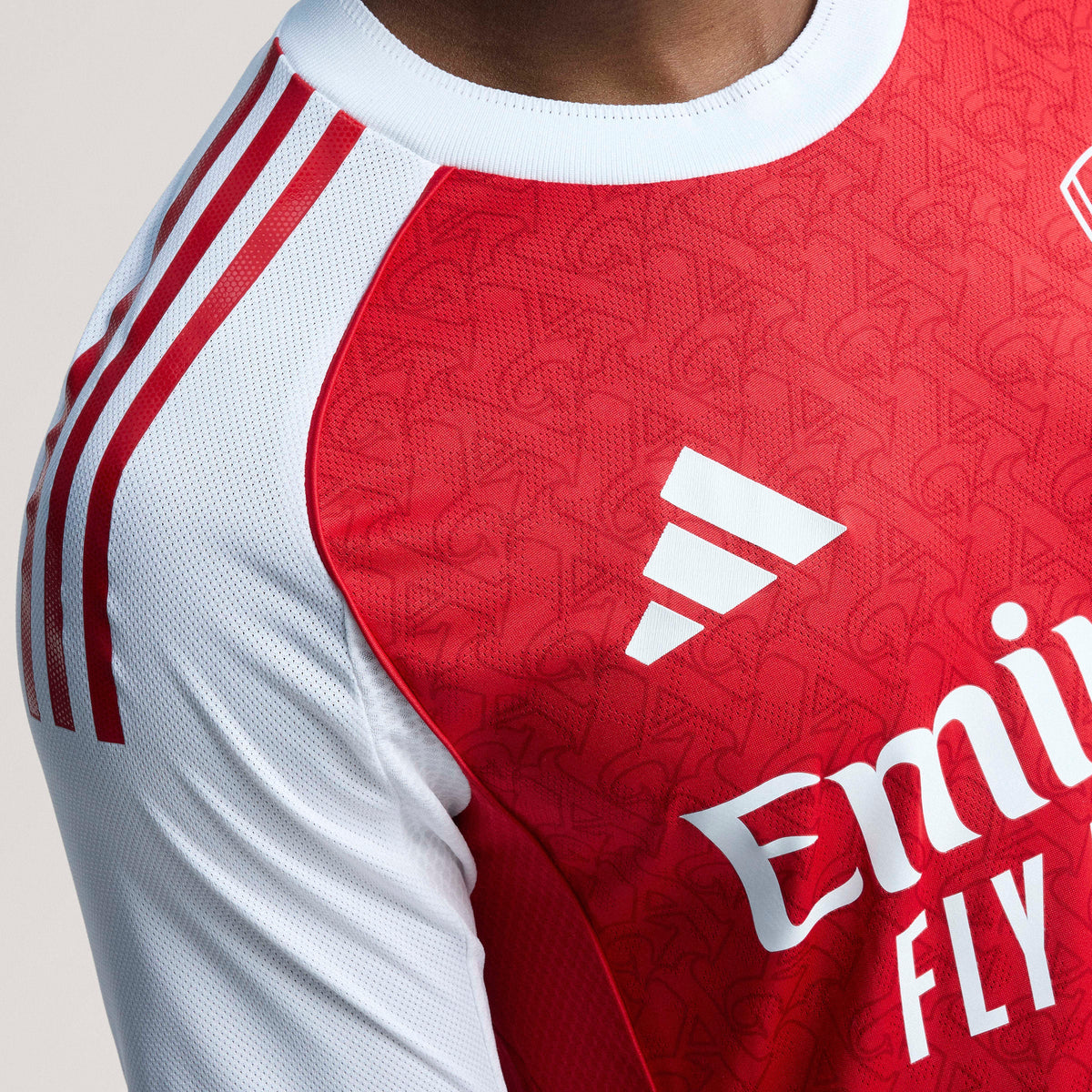 Arsenal FC EPL Adidas Men Red 2025/26 Authentic Home Jersey product image 10, provided for visual reference and product
