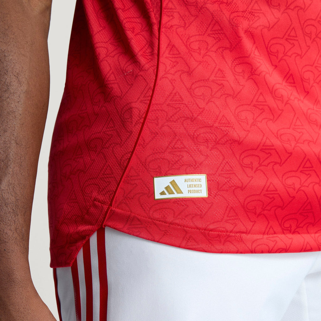 Arsenal FC EPL Adidas Men Red 2025/26 Authentic Home Jersey product image 11, provided for visual reference and product