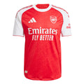 Arsenal FC EPL Adidas Men Red 2025/26 Authentic Home Jersey product image 1, provided for visual reference and product