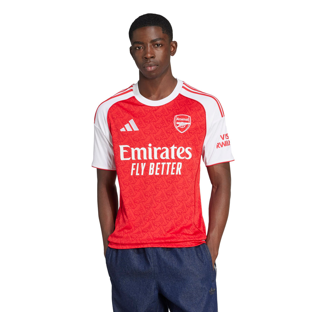 Arsenal FC EPL Adidas Men Red 2025/26 Replica Home Jersey product image 3, provided for visual reference and product detail