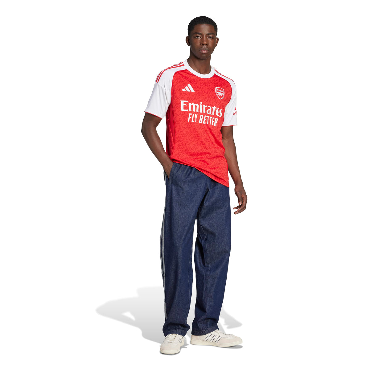 Arsenal FC EPL Adidas Men Red 2025/26 Replica Home Jersey product image 5, provided for visual reference and product detail