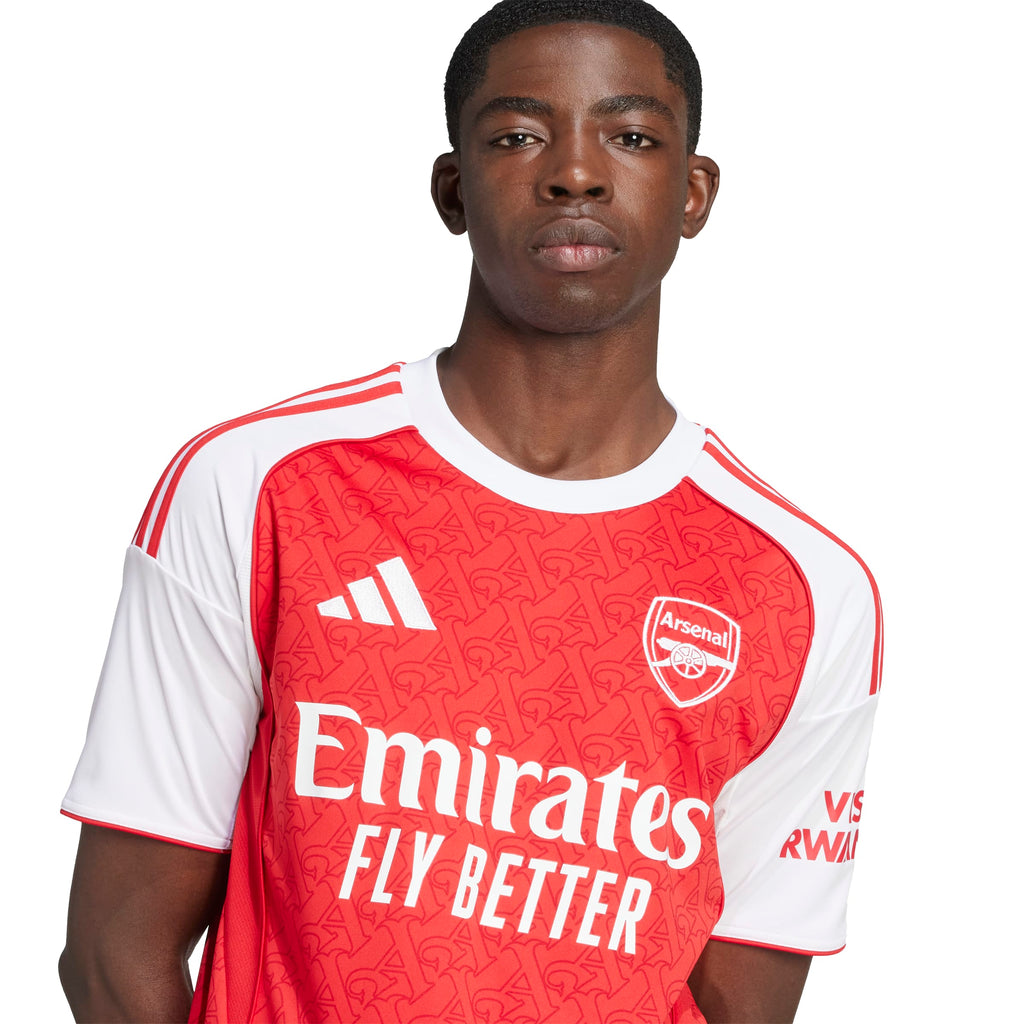 Arsenal FC EPL Adidas Men Red 2025/26 Replica Home Jersey product image 6, provided for visual reference and product detail