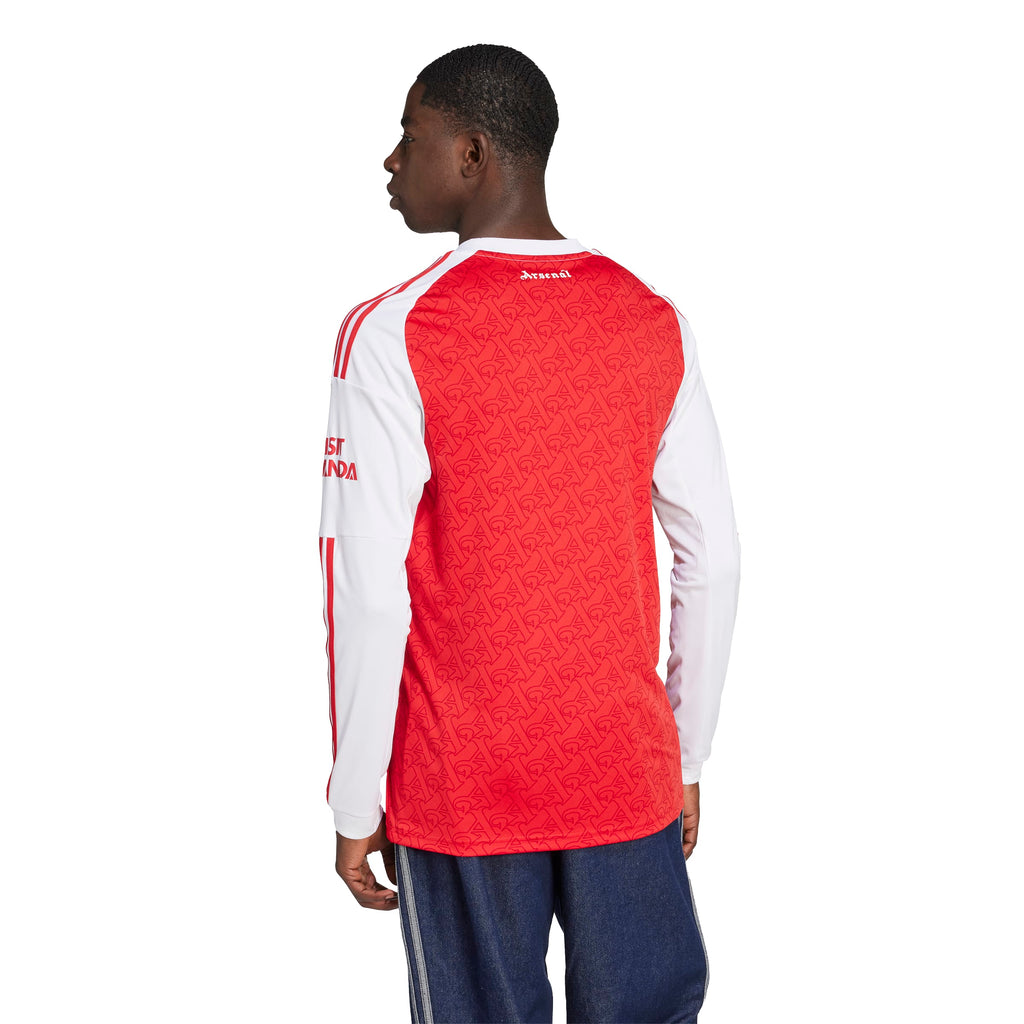 Arsenal FC EPL Adidas Men Red 2025/26 Replica Long Sleeve Jersey product image 4, provided for visual reference and product
