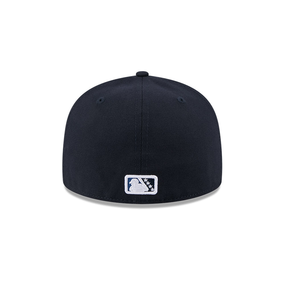 Asheville Tourists MiLB New Era Men Navy 59Fifty Authentic Collection Fitted Hat product image 2, provided for visual