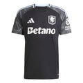 Aston Villa EPL Adidas Men Black 2025/26 Replica Away Jersey product image 1, provided for visual reference and product